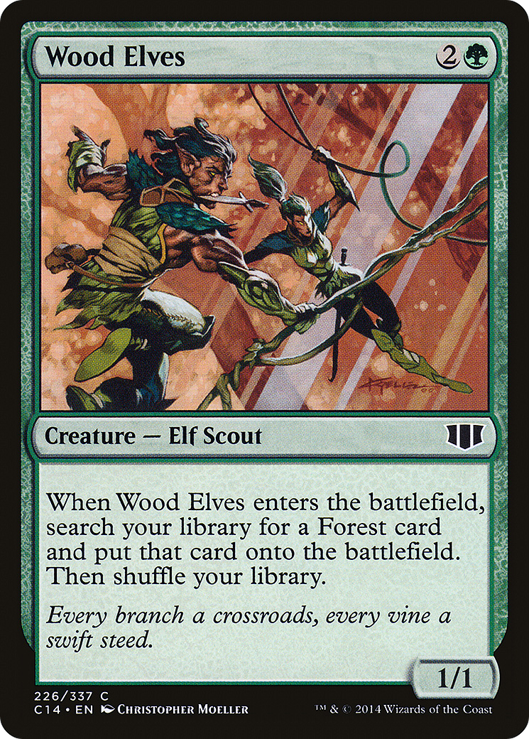 Wood Elves (C14-226) - Commander 2014-1