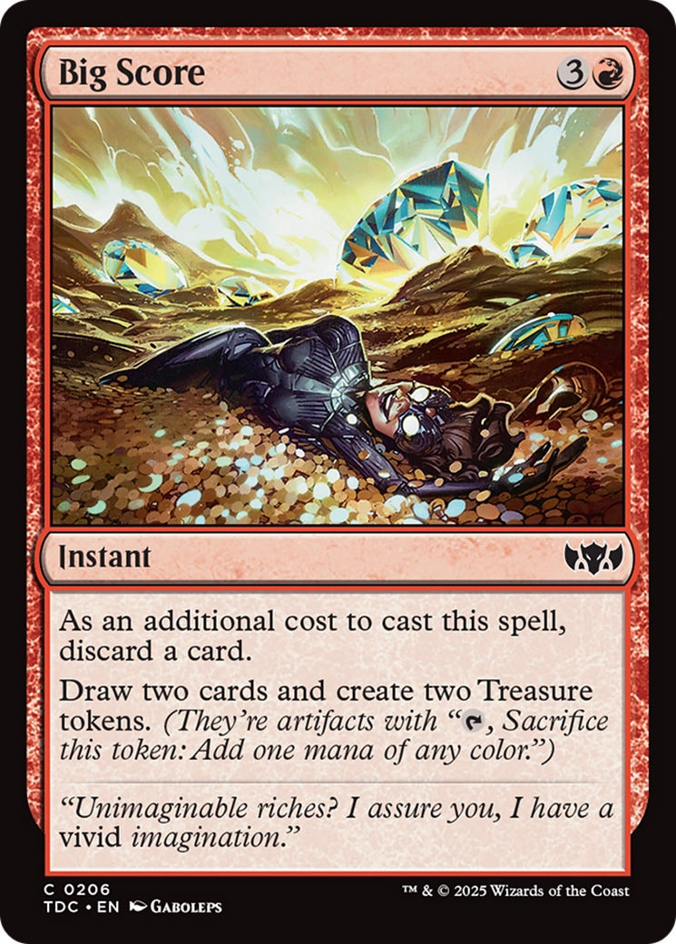 Big Score [Tarkir: Dragonstorm Commander]-1