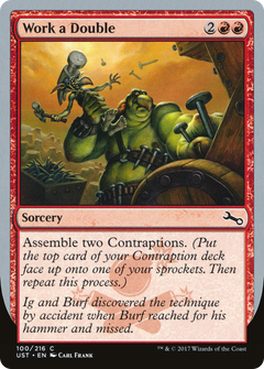 Work a Double (UST-100) - Unstable Foil-1