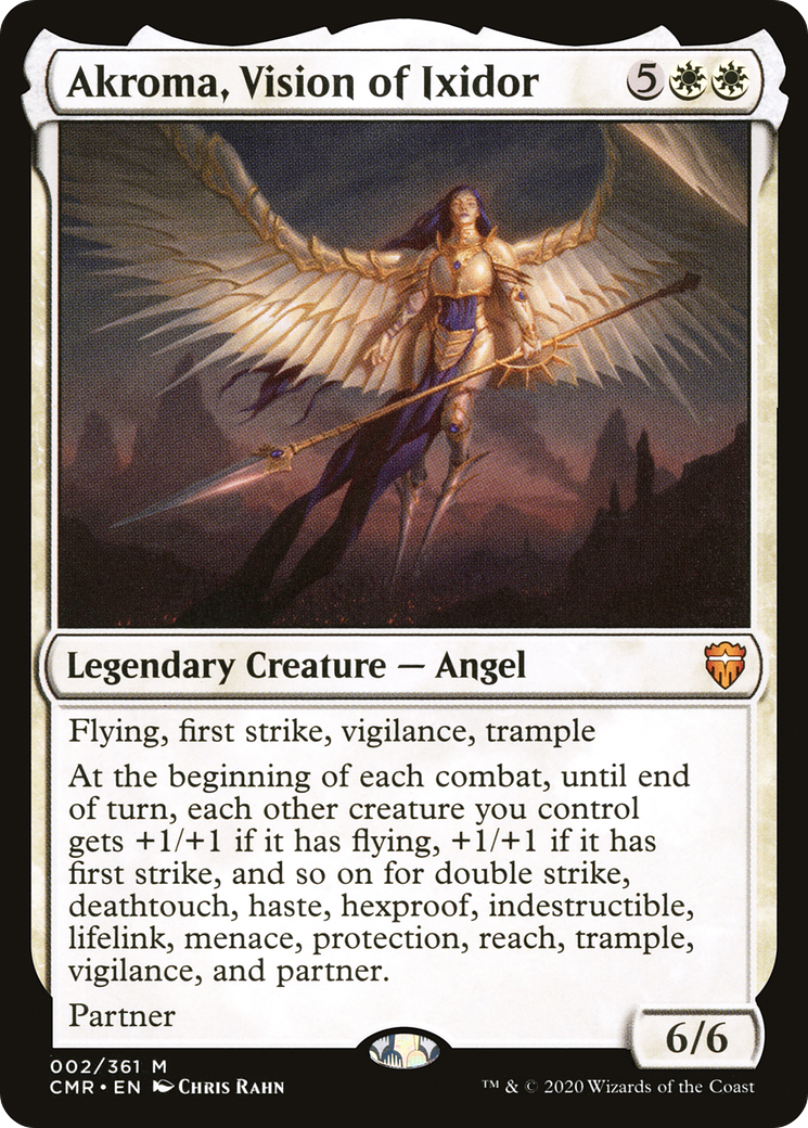 Akroma, Vision of Ixidor [Commander Legends]-1