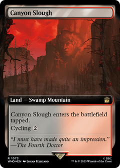 Canyon Slough (Extended Art) (Surge Foil) [Doctor Who]-1