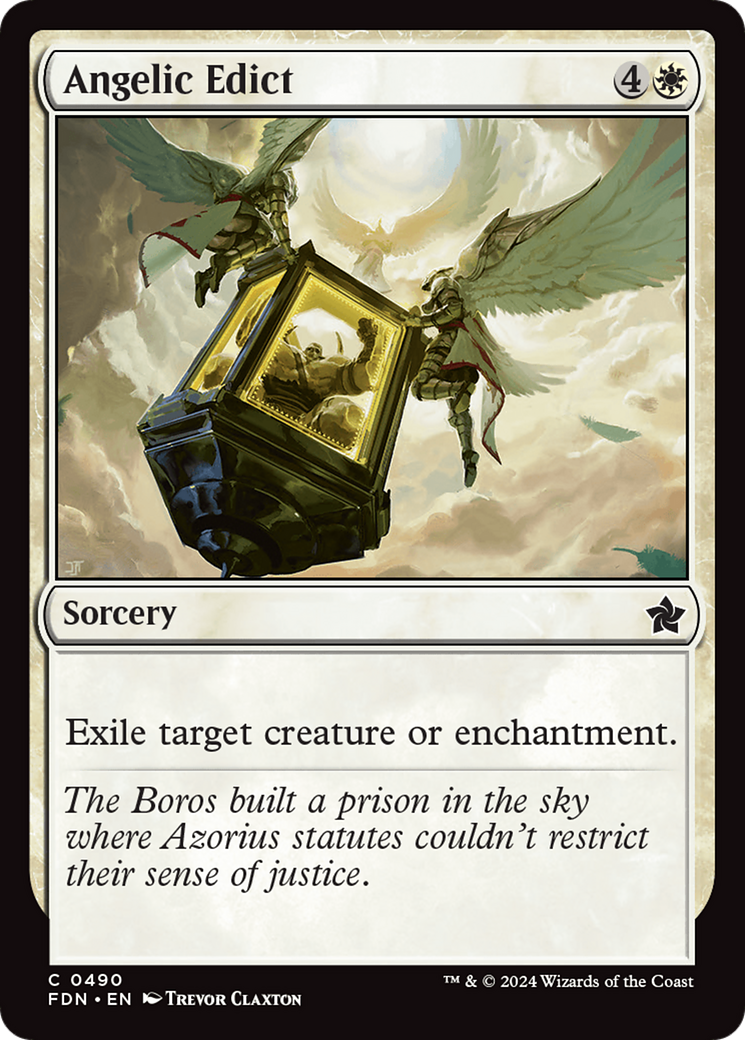 Angelic Edict [Foundations]-1