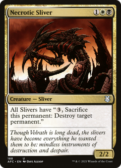Necrotic Sliver [Dungeons & Dragons: Adventures in the Forgotten Realms Commander]-1