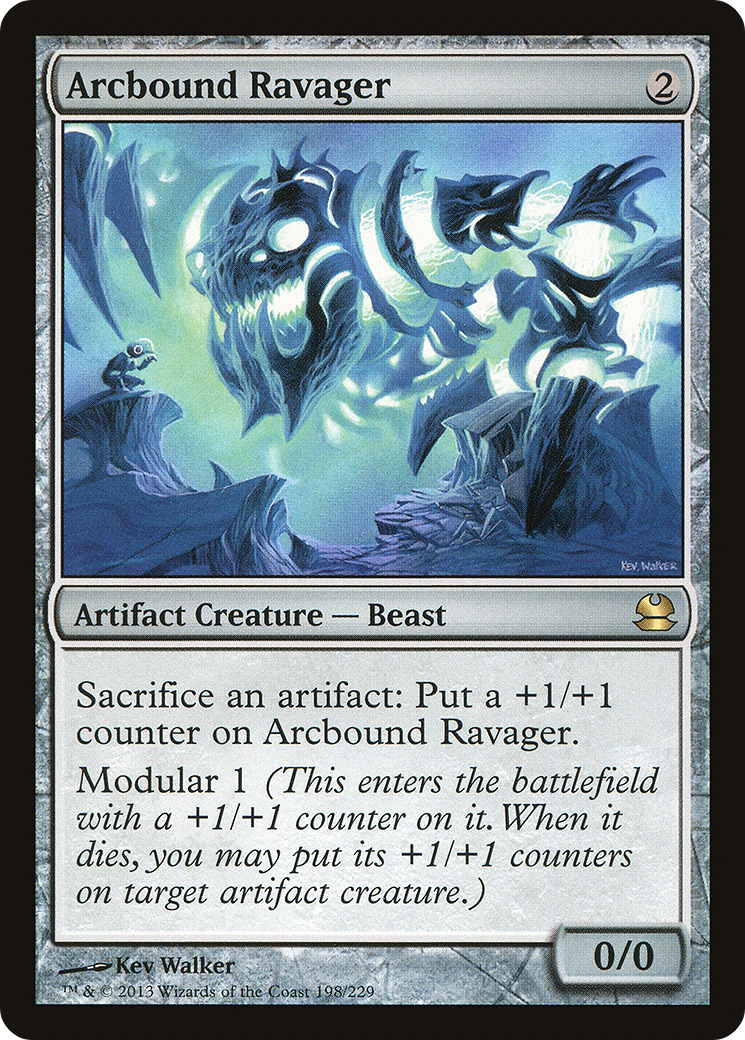 Arcbound Ravager [Modern Masters]-1