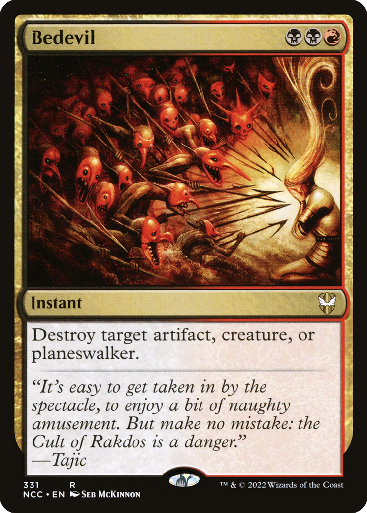 Bedevil [Streets of New Capenna Commander]-1