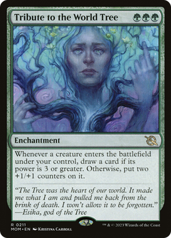Tribute to the World Tree (MOM-211) - March of the Machine Foil-1
