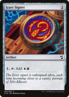 Izzet Signet [Commander 2018]-1