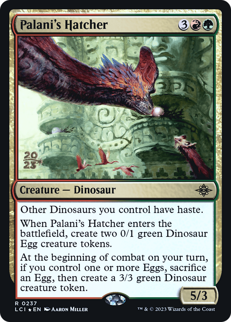 Palani's Hatcher [The Lost Caverns of Ixalan Prerelease Cards]-1