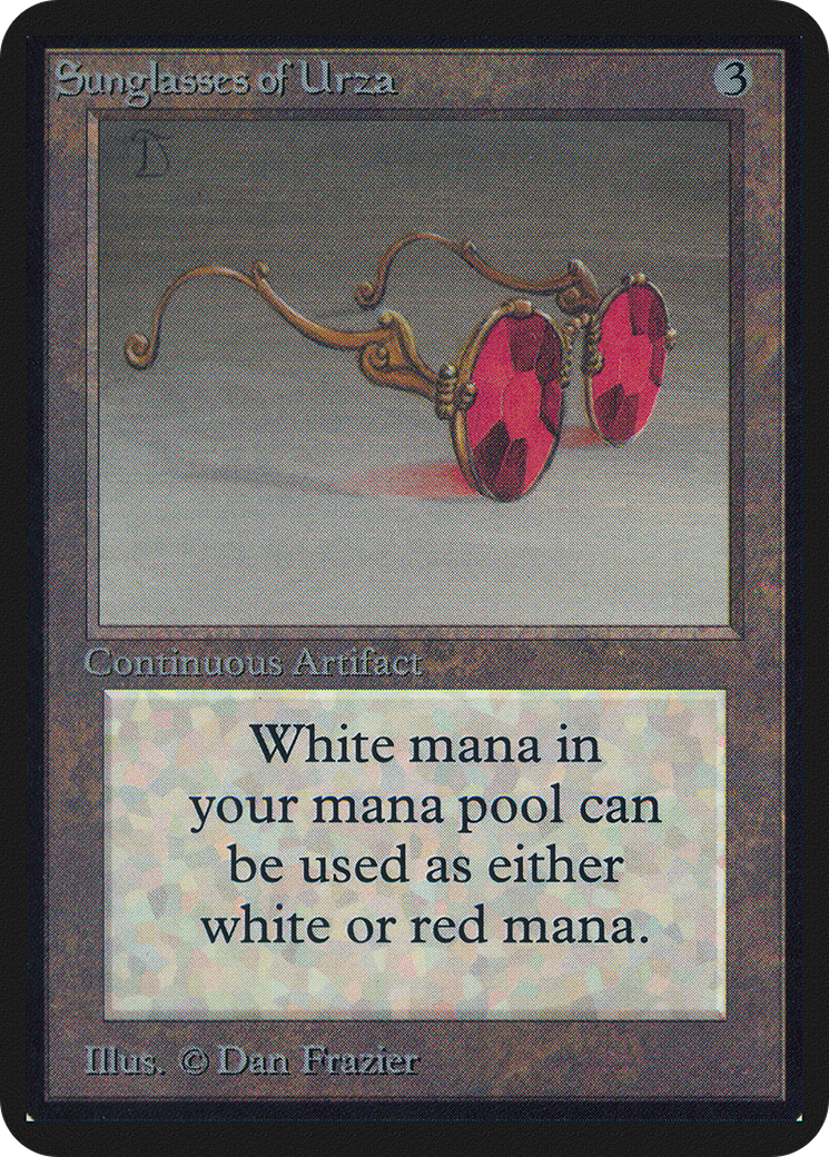 Sunglasses of Urza (LEA-) - Limited Edition Alpha-1