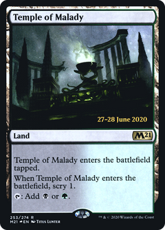 Temple of Malady [Core Set 2021 Prerelease Promos]-1