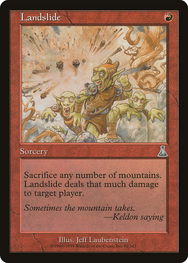 Landslide [Urza's Destiny]-1