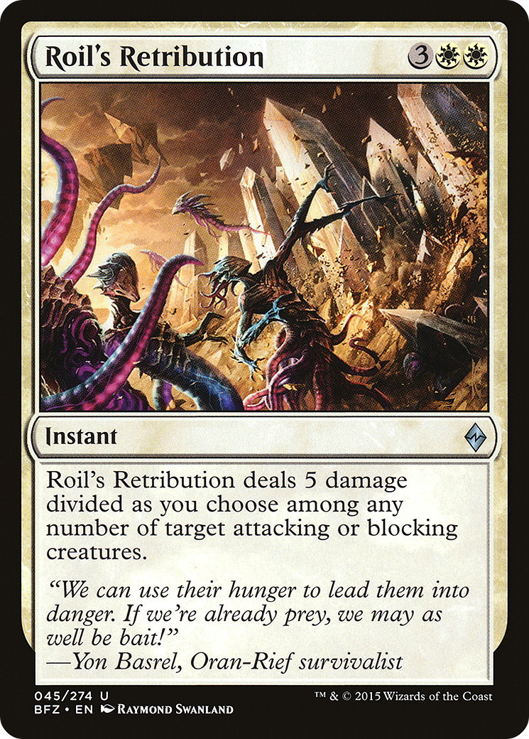 Roil's Retribution [Battle for Zendikar]-1