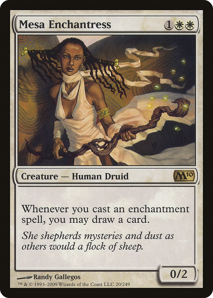Mesa Enchantress [Magic 2010]-1