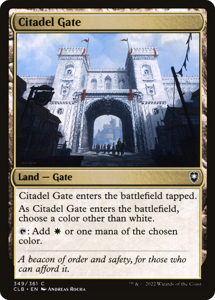 Citadel Gate [Commander Legends: Battle for Baldur's Gate]-1