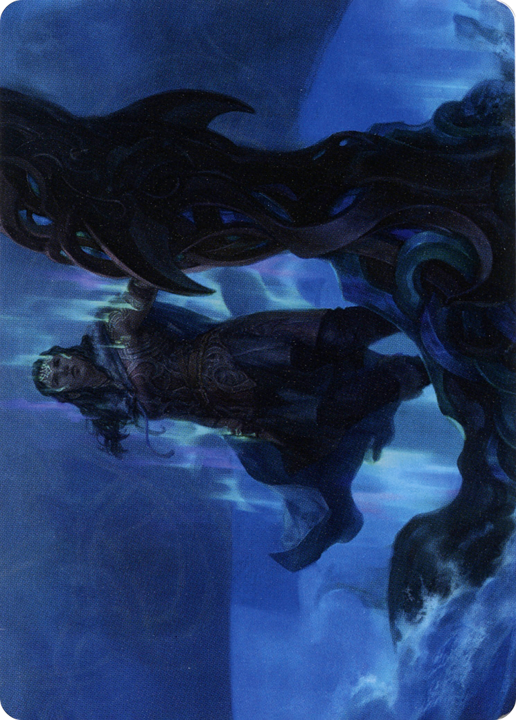 Cosima, God of the Voyage // Cosima, God of the Voyage (ASKHM-012) - Art Series: Kaldheim (Borderless) Foil-3