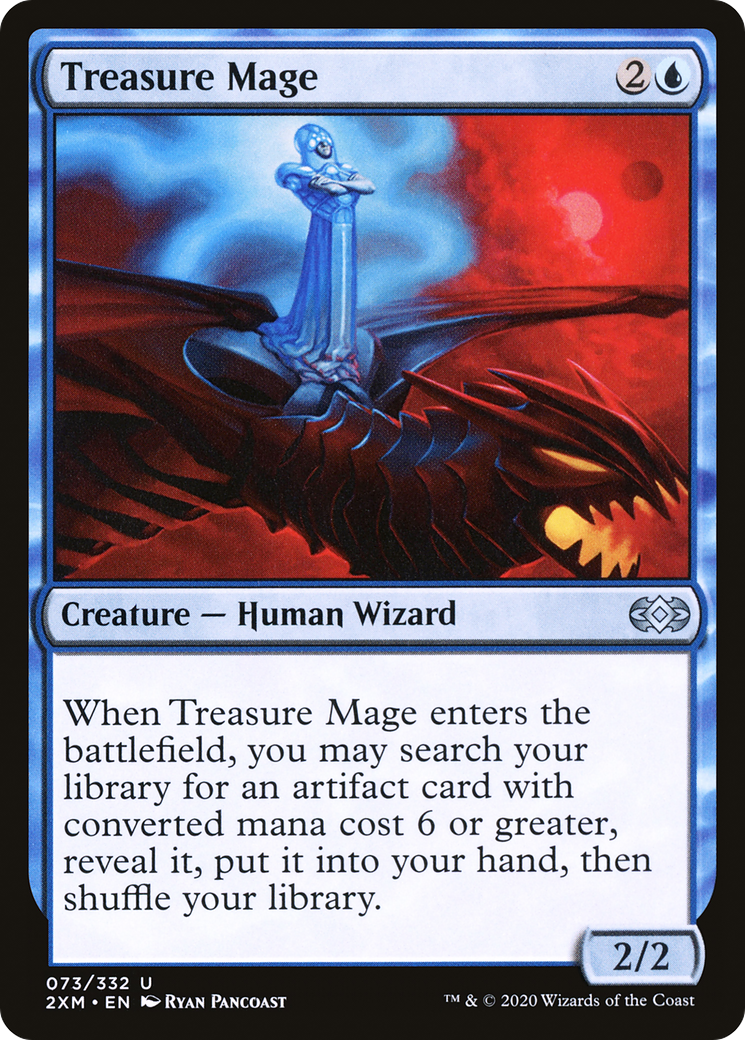 Treasure Mage (2XM-073) - Double Masters Foil-1
