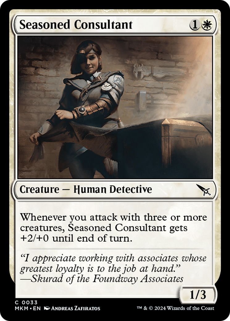 Seasoned Consultant [Murders at Karlov Manor]-1