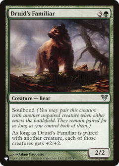 Druid's Familiar [The List]-1