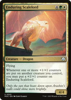 Enduring Scalelord [March of the Machine Commander]-1