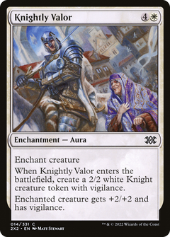 Knightly Valor [Double Masters 2022]-1