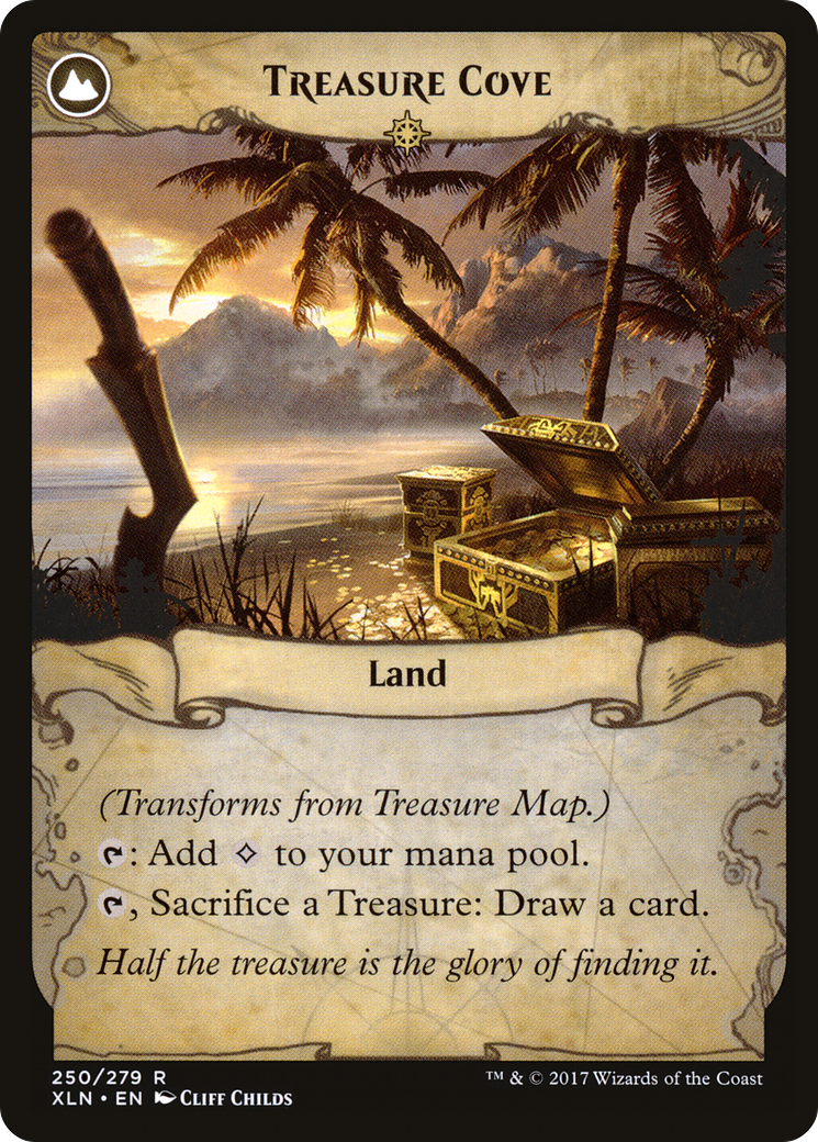 Treasure Map (XLN-250) - Ixalan: (compasslanddfc)-2