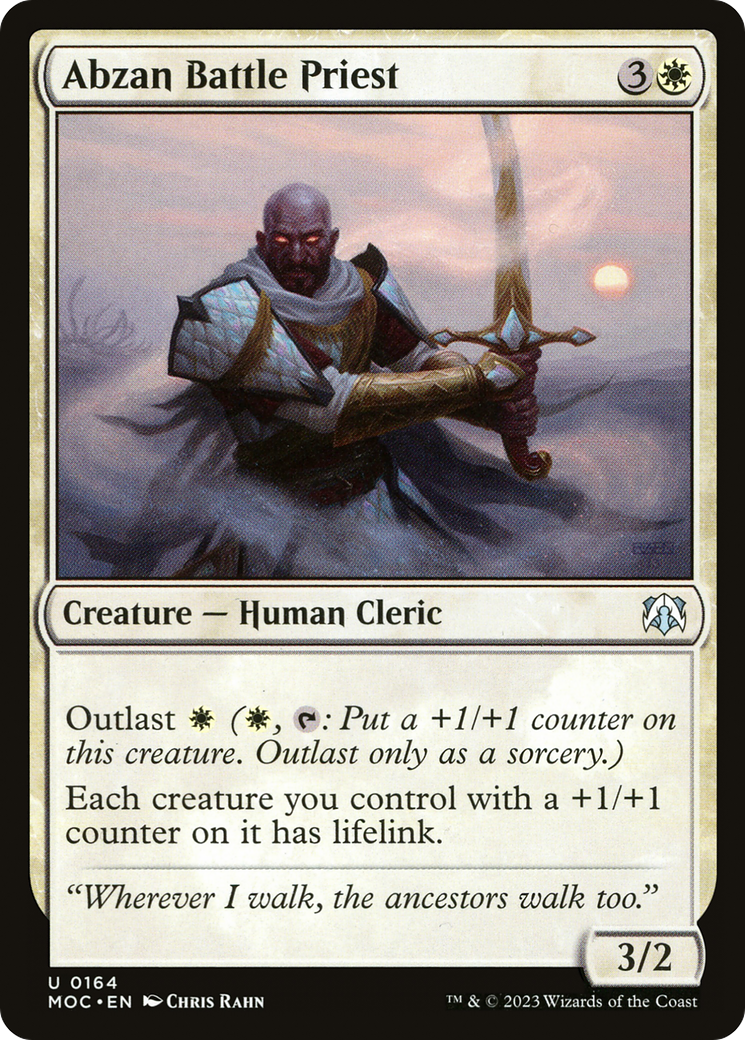 Abzan Battle Priest [March of the Machine Commander]-1
