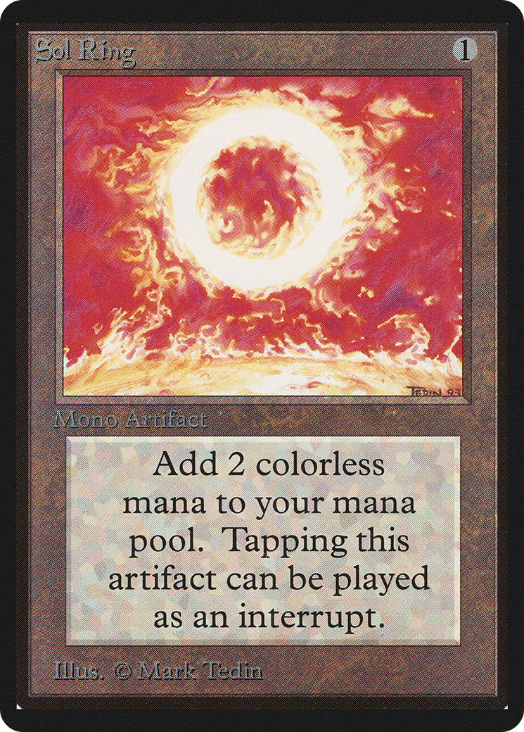 Sol Ring (LEB-) - Limited Edition Beta-1