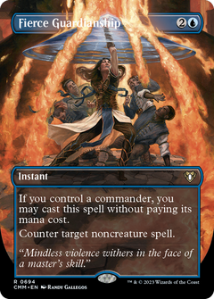 Fierce Guardianship (Borderless Alternate Art) [Commander Masters]-1