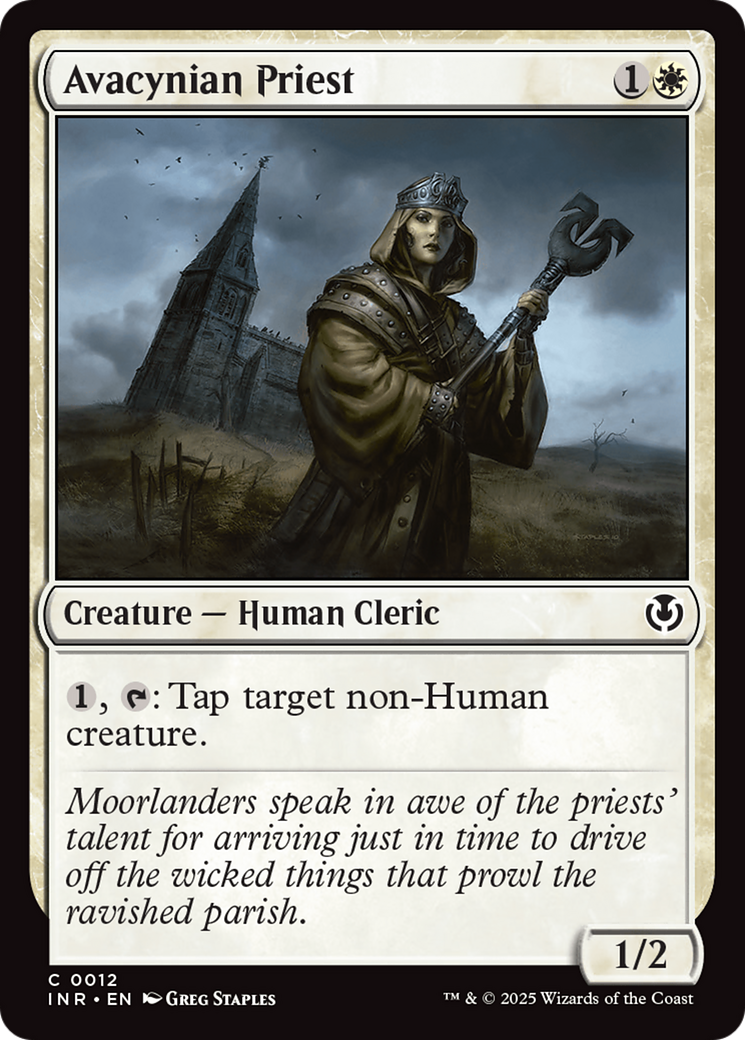 Avacynian Priest [Innistrad Remastered]-1