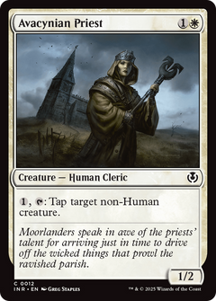 Avacynian Priest [Innistrad Remastered]-1