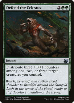 Defend the Celestus [Innistrad: Midnight Hunt]-1