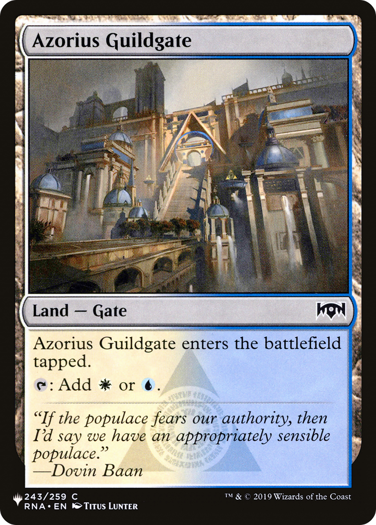 Azorius Guildgate [The List]-1