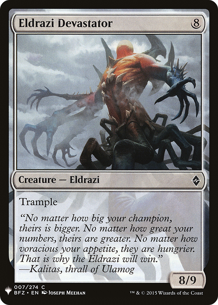 Eldrazi Devastator [Mystery Booster]-1