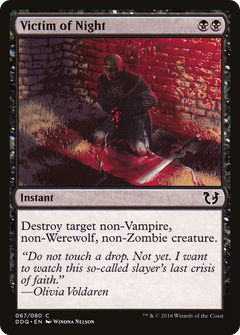 Victim of Night (DDQ-067) - Duel Decks: Blessed vs. Cursed-1