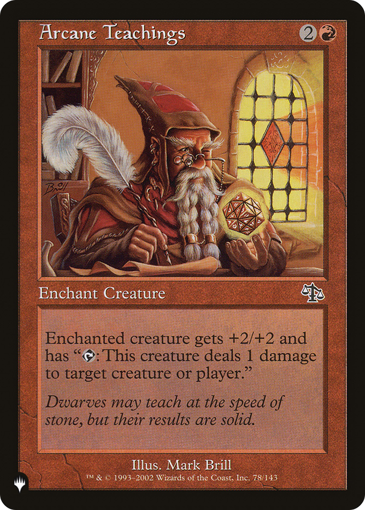 Arcane Teachings [The List]-1