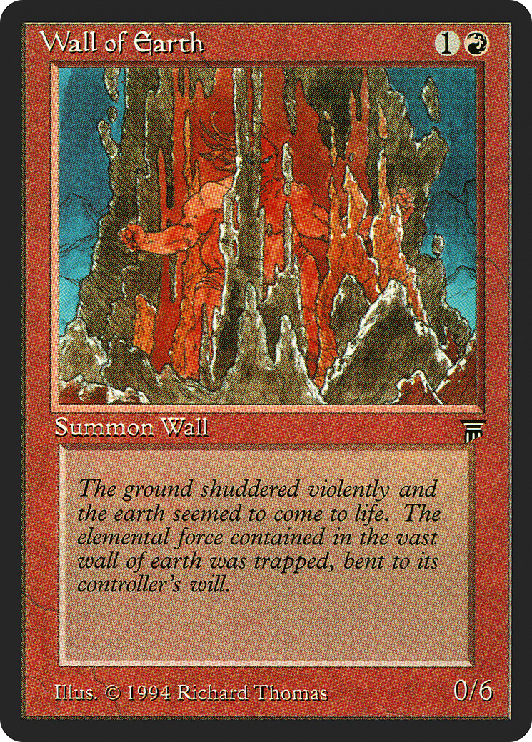 Wall of Earth (LEG-) - Legends-1