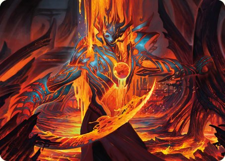 Free From Flesh Art Card [Phyrexia: All Will Be One Art Series]-1