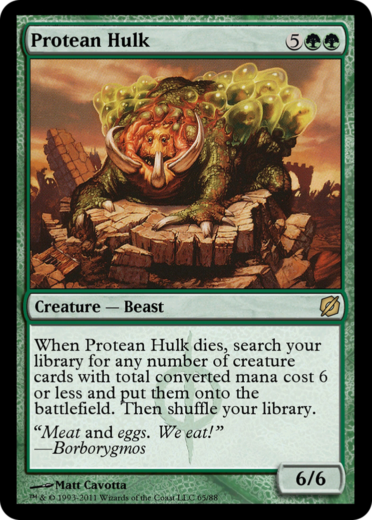 Protean Hulk (TD2-065) - Duel Decks: Mirrodin Pure vs. New Phyrexia-1