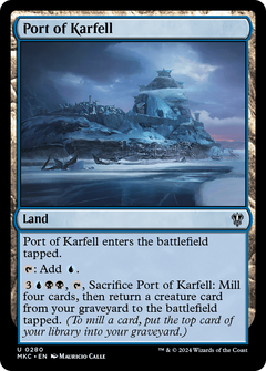 Port of Karfell [Murders at Karlov Manor Commander]-1