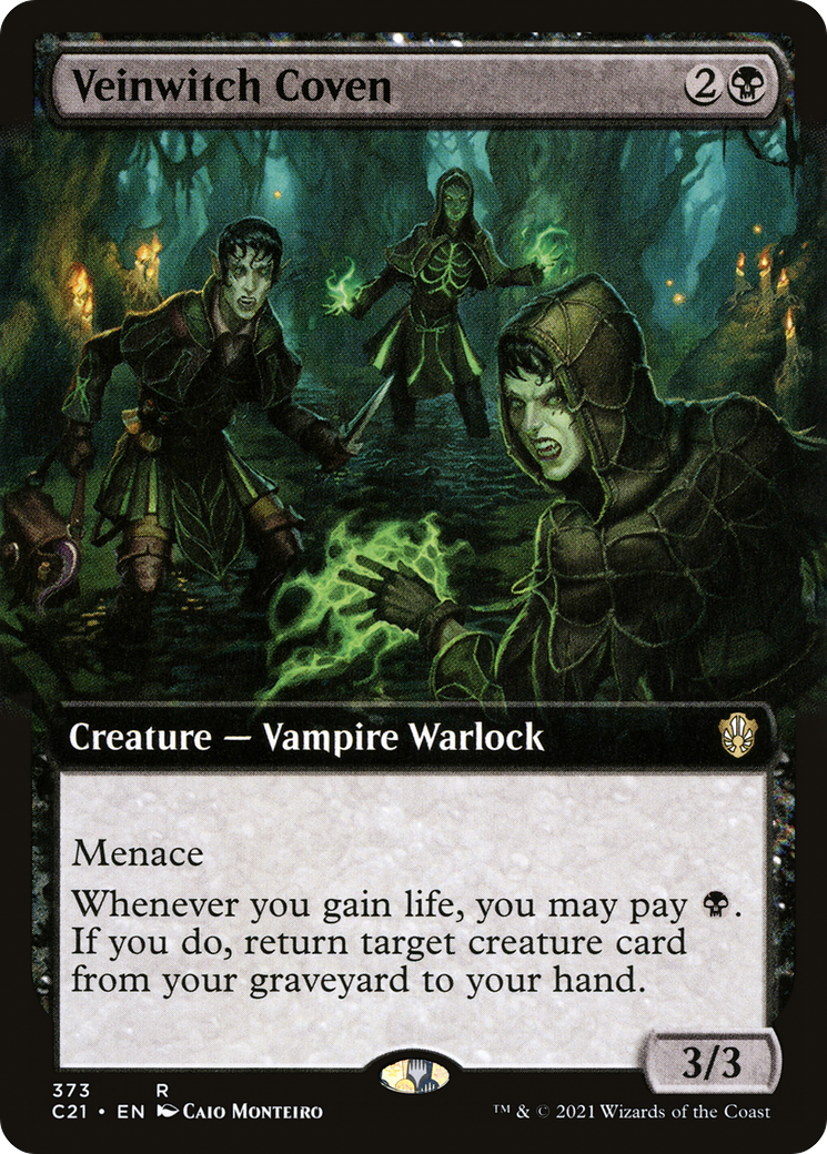 Veinwitch Coven (Extended Art) (C21-373) - Commander 2021: (Extended Art)-1
