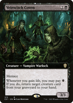 Veinwitch Coven (Extended Art) (C21-373) - Commander 2021: (Extended Art)-1
