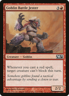 Goblin Battle Jester [Magic 2013]-1