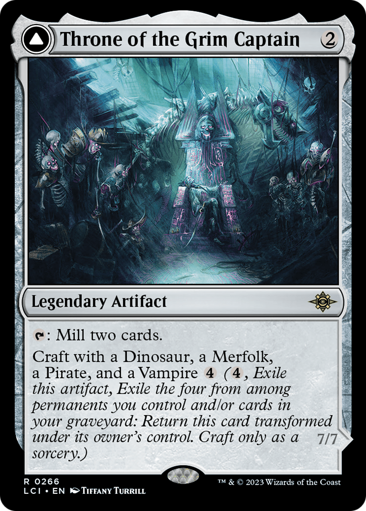 Throne of the Grim Captain // The Grim Captain [The Lost Caverns of Ixalan]-3