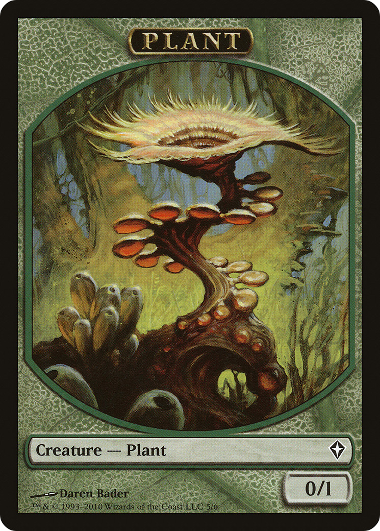 Plant Token [Worldwake Tokens]-1