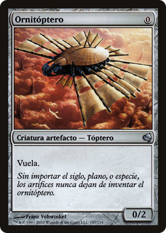 Ornithopter (Spanish) - "Ornitoptero" (PS11-197) - Salvat 2011-1