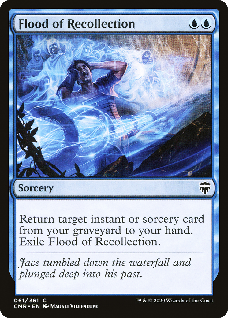 Flood of Recollection [Commander Legends]-1