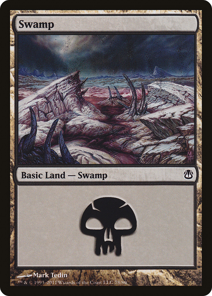 Swamp (78) [Duel Decks: Ajani vs. Nicol Bolas]-1