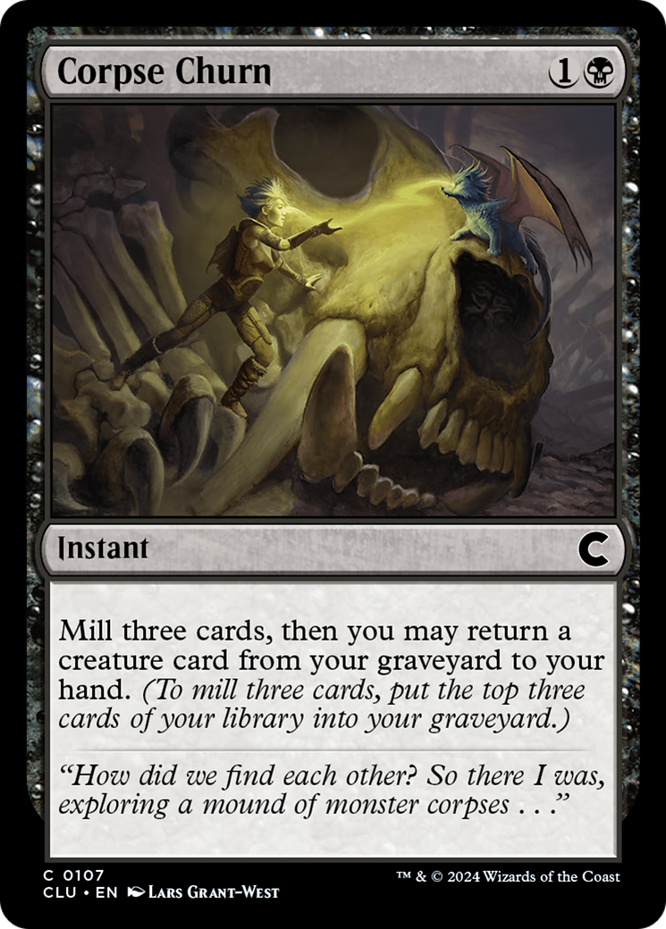 Corpse Churn [Ravnica: Clue Edition]-1