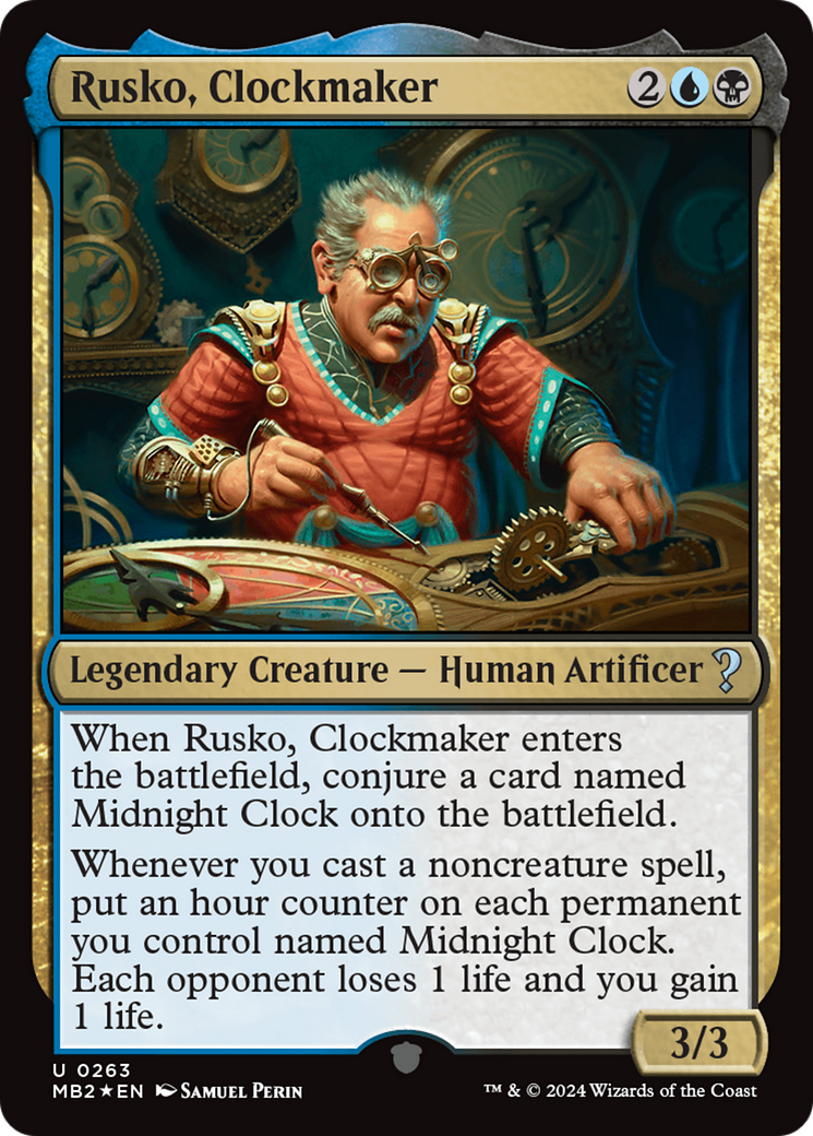 Rusko, Clockmaker [Mystery Booster 2]-1