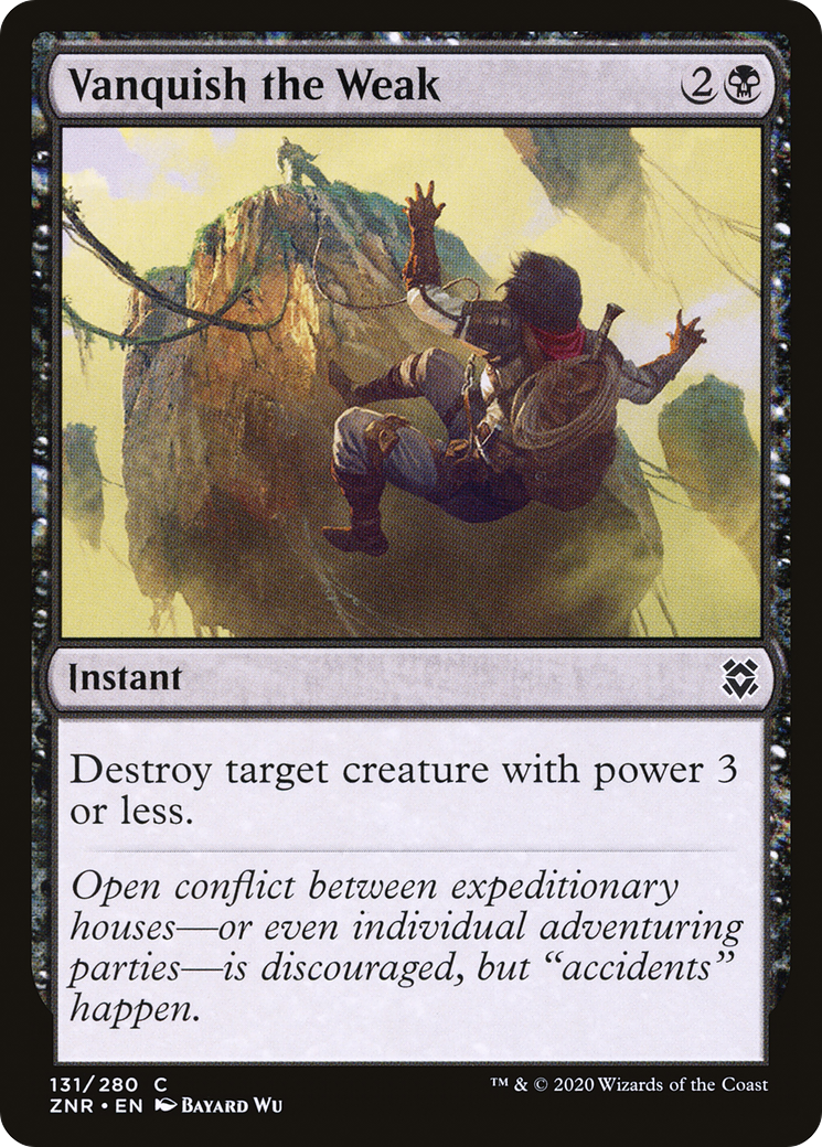 Vanquish the Weak (ZNR-131) - Zendikar Rising-1